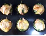 Spenótos tojásos muffin recept fázis 4 fotója