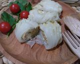 Foto langkah ke 4 dari resep Ayam Giling Gulung Sawi.