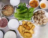 Hình bước làm 4 của món Bún mắm Thái
