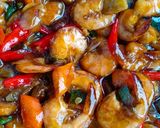 Foto langkah ke 3 dari resep Udang Saus Tiram.
