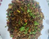 A picture of step 4 of Mix vegetable Red poha.