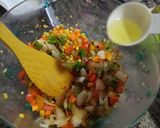 A picture of step 4 of Sweet corn salad.