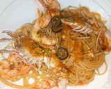Foto del paso 8 de la receta: Spaghettini con cigalas, langostinos y tomate