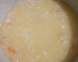 Foto langkah ke 4 dari resep Bubur Sop Telur Ayam Kampung (MPASI 6+).