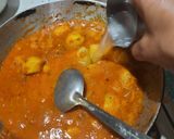 A picture of step 6 of Dum aloo.