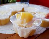 Foto langkah ke 7 dari resep Puding Mangga Dari Buah Asli Dengan Vla Susu keju.