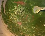 A picture of step 10 of Palak Paneer.