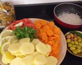 Foto del paso 1 de la receta: Tajín de sardina picada con Arroz