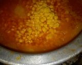 A picture of step 3 of Chat phata chana gosht.