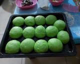 Foto langkah ke 3 dari resep Roti Sobek Pandan Melaka.