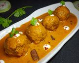 A picture of step 10 of Lauki kofta Curry.