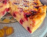 Une image de l'étape 6 de Tarte au flan aux framboises ou aux fruits 😃.