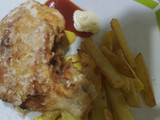 Pollo broaster para chuparse los dedos
