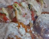 Foto del paso 4 de la receta: Pollo relleno, con torrejas de verdura