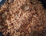 صورة لخطوة 4 من وصفة أرز بالفول الأخضر صيامي بدون لحمة