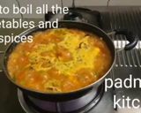 A picture of step 8 of Veg Biryani.