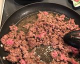 A picture of step 1 of Taco Meat Tejano style.