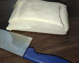 A picture of step 1 of Cream Rolls.