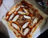 A picture of step 16 of Chicken tikka pizza (without oven bake in pateela).