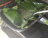Foto langkah ke 3 dari resep Nasi bakar pete kemangi.