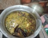 पालक दाल,भुजिया,और रोटी चावल (palak dal,bhujiya aur roti chawal recipe in Hindi) रेसिपी चरण 3 फोटो
