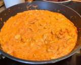 Penne z kurczakiem i sosem pomidorowo-mascarpone krok przepisu 5 zdjęcie