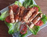 Une image de l'étape 9 de Brochette de saumon citronnée 🍋.