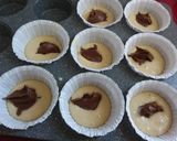 Foto del paso 3 de la receta Magdalenas de requesón y crema de cacao