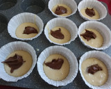 Foto del paso 3 de la receta: Magdalenas de requesón y crema de cacao