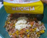 Foto del paso 8 de la receta: Choclo, pollo y jardinera
