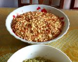 Hình bước làm 1 của món Muối sả đậu phộng