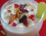 फ्रूट क्रीम (Fruit Cream recipe in hindi) रेसिपी चरण 3 फोटो
