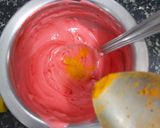 A picture of step 1 of Paneer 65.