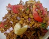 A picture of step 4 of Moong chat.