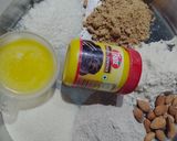 A picture of step 1 of #BCR#Ragi and almond cookie.