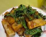 素三杯蘿蔔糕的食譜步驟4照片