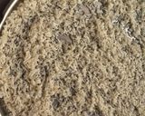 A picture of step 1 of Basanti Pulao/Mishti Pulao.