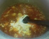 A picture of step 7 of Anday choly ka salan.