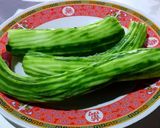รูปขั้นตอนการทำที่ 1 ของ ผัดบวบหมูสับ