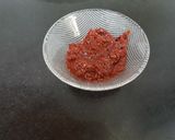 A picture of step 4 of Dak Galbi.