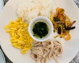 Hình bước làm 3 của món Xôi mặn