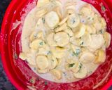 A picture of step 4 of Plantain bhajia.