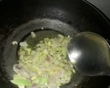 A picture of step 1 of Maggi noodles soup.