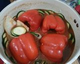 Foto langkah ke 5 dari resep Dolma - paprika isi daging & nasi khas Bosnia.