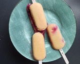 Foto del paso 5 de la receta: Helado de nectarina relleno de arándanos y cerezas