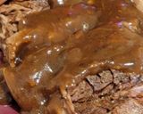 A picture of step 1 of Beef roast with mashed potatoes and beef gravy.