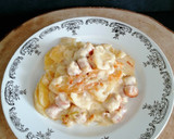 Foto del paso 11 de la receta: Gratinado de salchichas con patatas