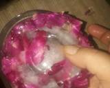 Mango tutti frutti ice cream in rose petals icebowl recipe step 5 photo