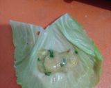 Foto langkah ke 4 dari resep Sayur kol goreng isi ayam daging.