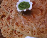 A picture of step 6 of Square Paratha.